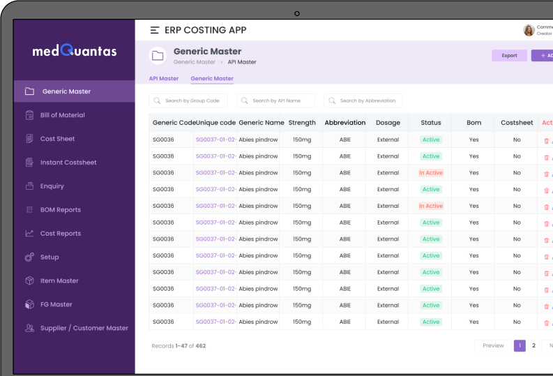 Pharma Analytics Software
